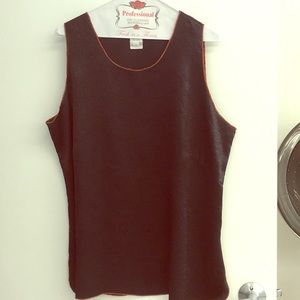 Alain Weiz sleeveless top